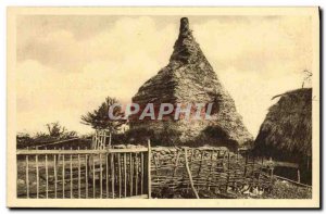 Old Postcard Autun Ancient Roman Pyramid Dite Pierre De Couhard