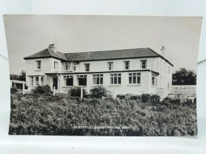 Seaspell Holiday Flats Guest House B&B Constantine.Bay Cornwall Vtg RP Postcard