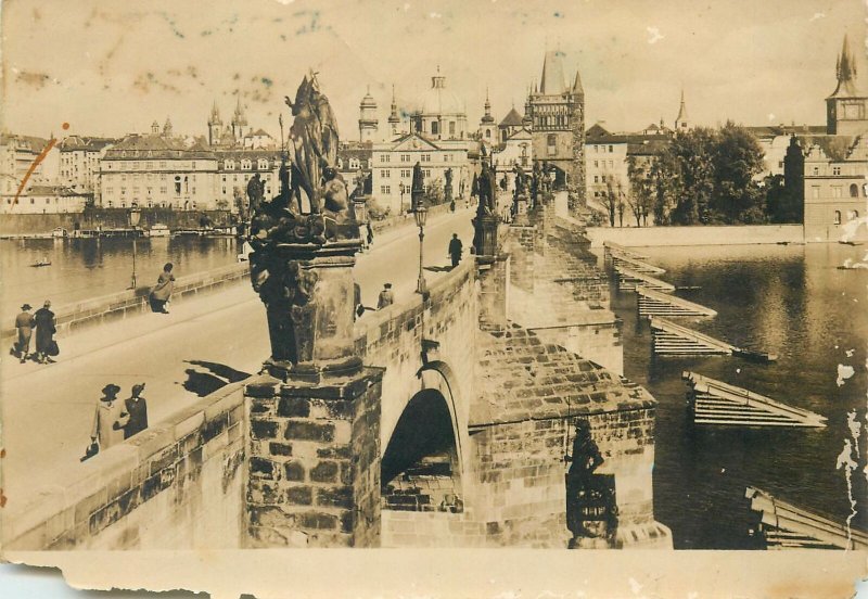 Postcard Czech Republik Prague Karlov