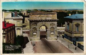 CPA MONTPELLIER - L'Arc de Triomphe et le Peyrou (510947)