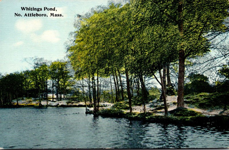 Massachusetts North Attleboro Whitings Pond 1912