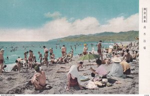 JAPAN, 1900-1910's; Senami Onsen Beach