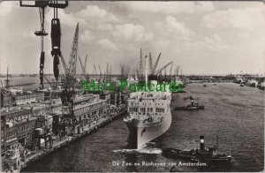 Netherlands Postcard - De Zee En Rijnhaven Van Amsterdam   RS36905