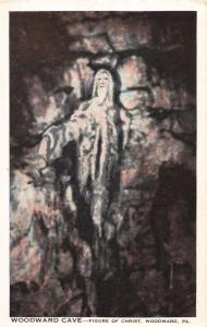 WOODWARD PENNSYLVANIA WOODWARD CAVELOT OF 4 POSTCARDS 1920s  CHRISTLIONDRAGON