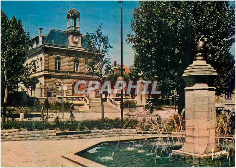 Postcard Modern Gentilly Val de Marne The Mayor