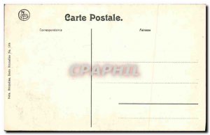 Old Postcard Ste Gudule Brussels Great Ship