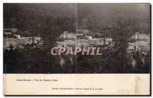 Stereoscopic Card - Eaux Bonnes - View Path of Aas - Old Postcard