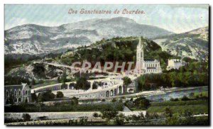 Postcard Old Sanctuaries Lourdes