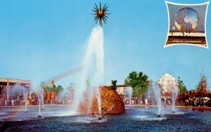 NY - New York World's Fair, 1964-65. Solar Fountain