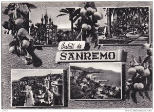 RP; 4-Views, Saluti da Sanremo, Liguria, Italy, 30-40s