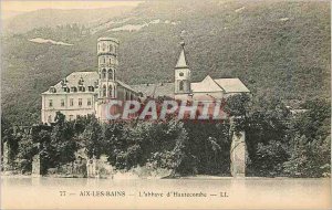 Old Postcard Aix les Bains Hautecombe Abbey