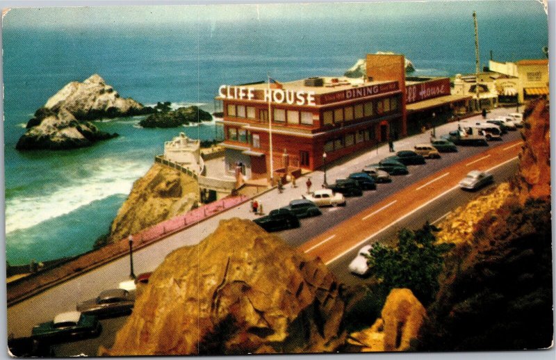 Postcard CA San Francisco - Cliff House
