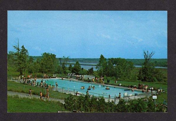 NY Blue Haven Park ELLENBURG DEPOT NEW YORK Postcard