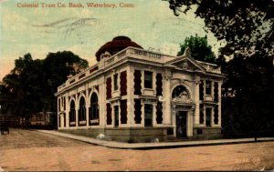 Connecticut Waterbury Colonial Trust Company Bank 1909