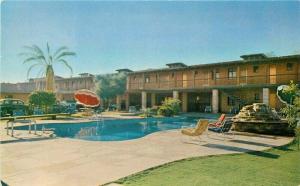 Phoenix Arizona Western Village Swimming Pool Postcard Petley 1761