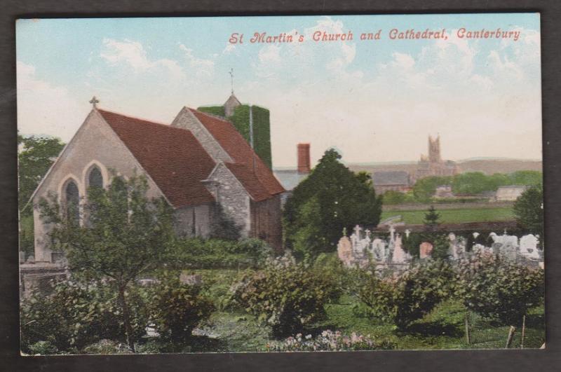 United Kingdom Churches - St. Martin's Church & Cathedral Canterbury - External