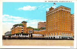 Vtg Atlantic City New Jersey NJ Chelsea Hotel 1920s View Postcard