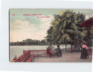 Postcard Veranda Como Park St. Paul Minnesota USA