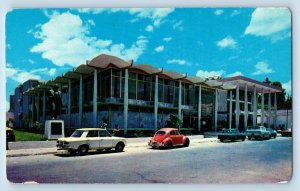 San Luis Potosi SLP Mexico Postcard Escuela De Leyes c1960's Vintage Posted