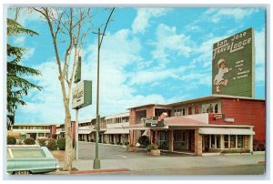 c1950's San Jose Travel Lodge Motel Restaurant San Jose California CA Postcard