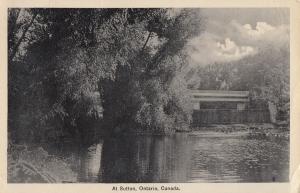 St George Church Sutton Canada 1943 WW2 Postcard