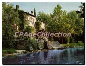 Modern Postcard The Hinterland Mediterraneen picturesque Provencal old mill o...
