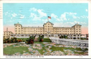 1928 Old Orchard House, Old orchard Beach Maine PostCard