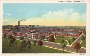 J47/ Mayfield Kentucky Postcard c1940s Curlee Clothing Company Factory 149