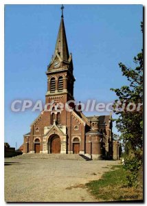 Postcard Old Flavy le Martel Church