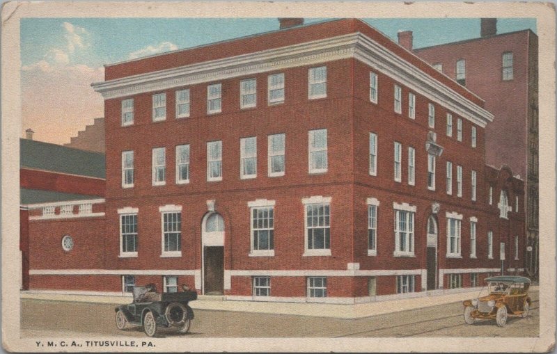 Postcard YMCA Titusville PA