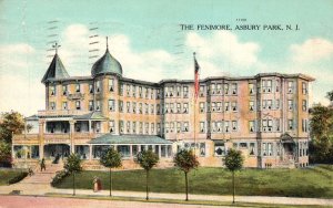 Vintage Postcard 1913 Fenimore Building Historic Landmark Asbury Park New Jersey