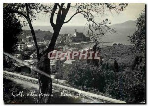 Postcard Modern Golfa della Spezia Lerici Panorama