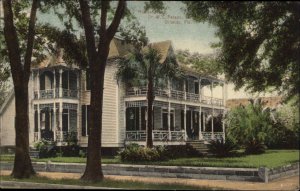 Orlando Florida FL WC Person Residence c1910 Vintage Postcard