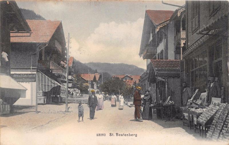 ST BEATENBERG SWITZERLAND ~VERLAG WEHRLI PHOTO POSTCARD 1906