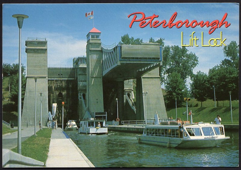 Ontario PETERBOROUGH Hydraulic Lift Lock built between 1896-1904 - Cont'l