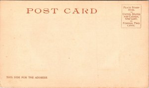 Sunset St Lawrence River Antique Postcard UNP Unused UDB 