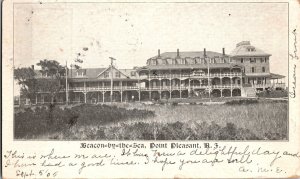 Beacon-By-The-Sea Hotel Point Pleasant NJ c1905 Undivided Back Postcard R50