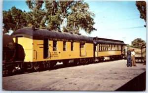 Postcard - Virginia & Truckee RR U.S. Railway Post Office No. 23 and No 18 - NV