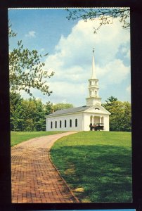 South Sudbury, Massachusetts/MA Postcard, Martha-Mary Chapel, Wayside Inn, #2