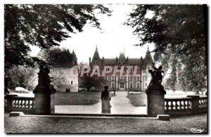 Postcard Modern Montry Vu Le Chateau Du Parc