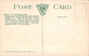 U.S. Battleship Ohio at sea