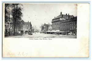 Central Square East Boston MA Massachusetts Postcard (AR14)