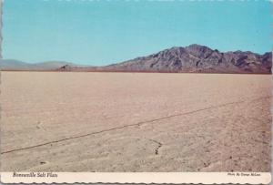 Bonneville Salt Flats Wendover Utah UT Nevada NV Speedway Unused Postcard D51