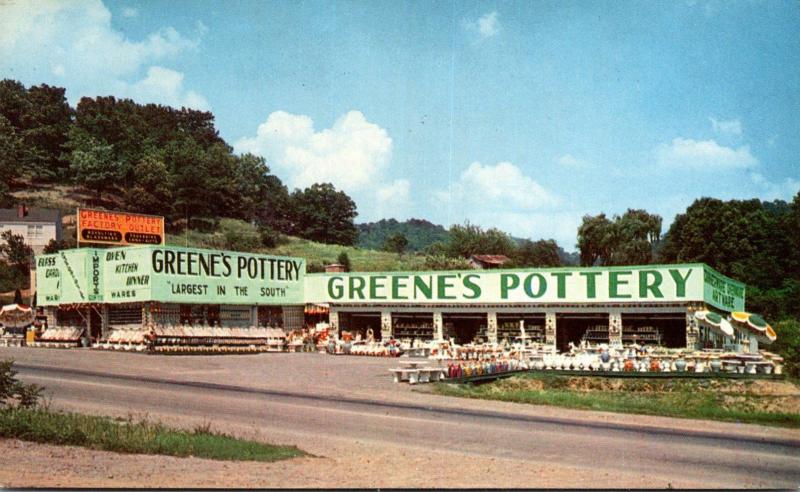 Kentucky Middlesboro Greene's Pottery