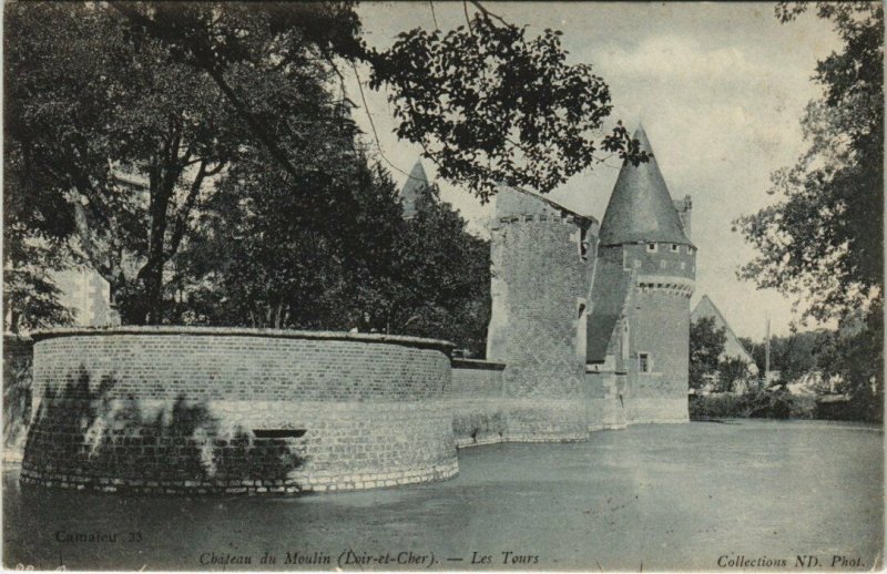 CPA Chateau du MOULIN - Les Tours (127842)