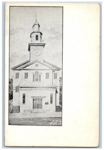 Newport Rhode Island RI Postcard First Methodist Episcopal Church c1910's