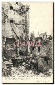 Postcard Old Army War Crime Europeenne de Reims Interior of Margotin factory