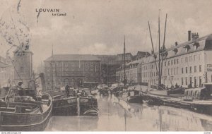 LOUVAIN, Flemish Brabant, Belgium, 1913; Le Canal