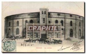 Beziers Old Postcard The arenas