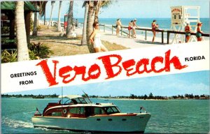 Florida Greetings From Vero Beach Split View